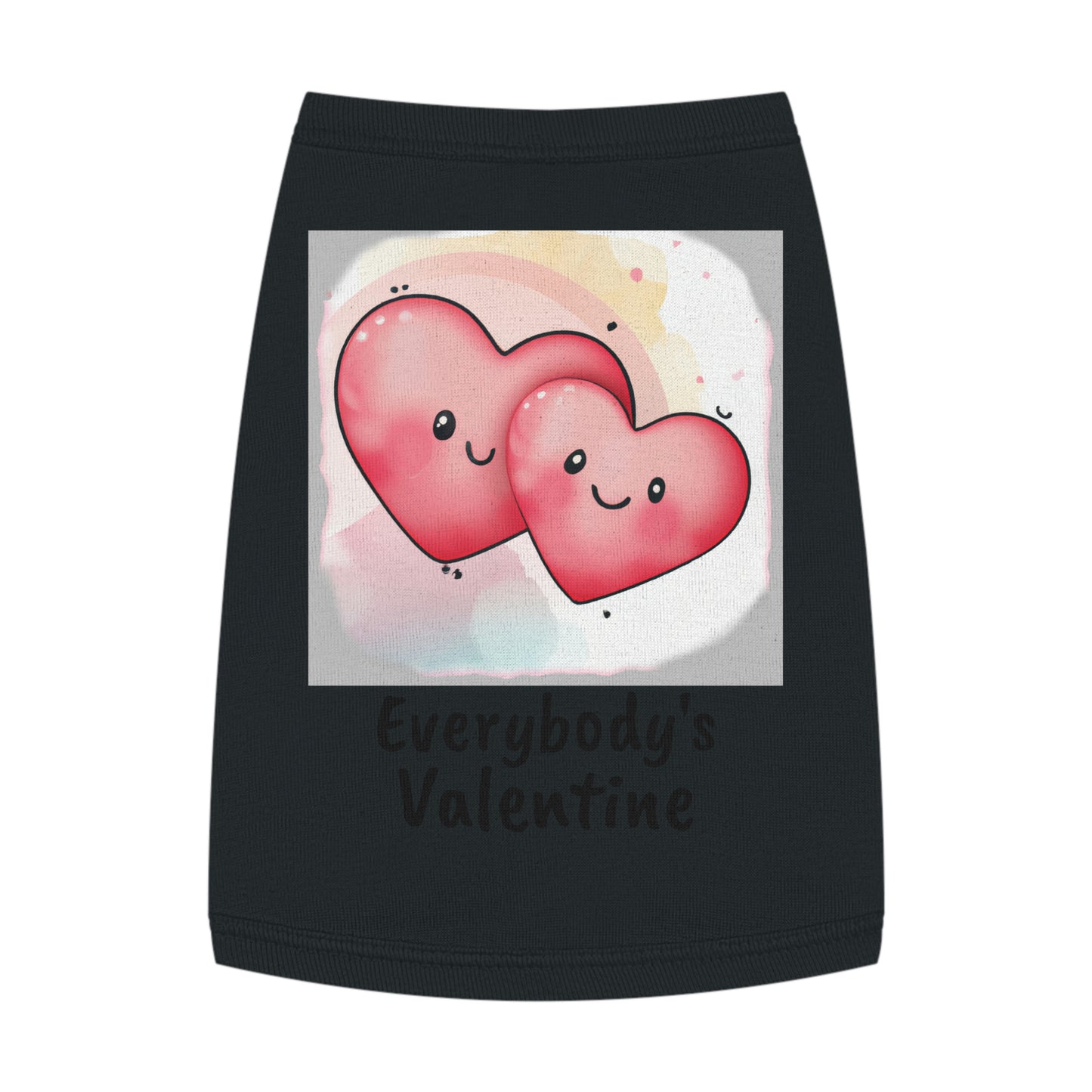 Valentine's Gray Pet Tank Top