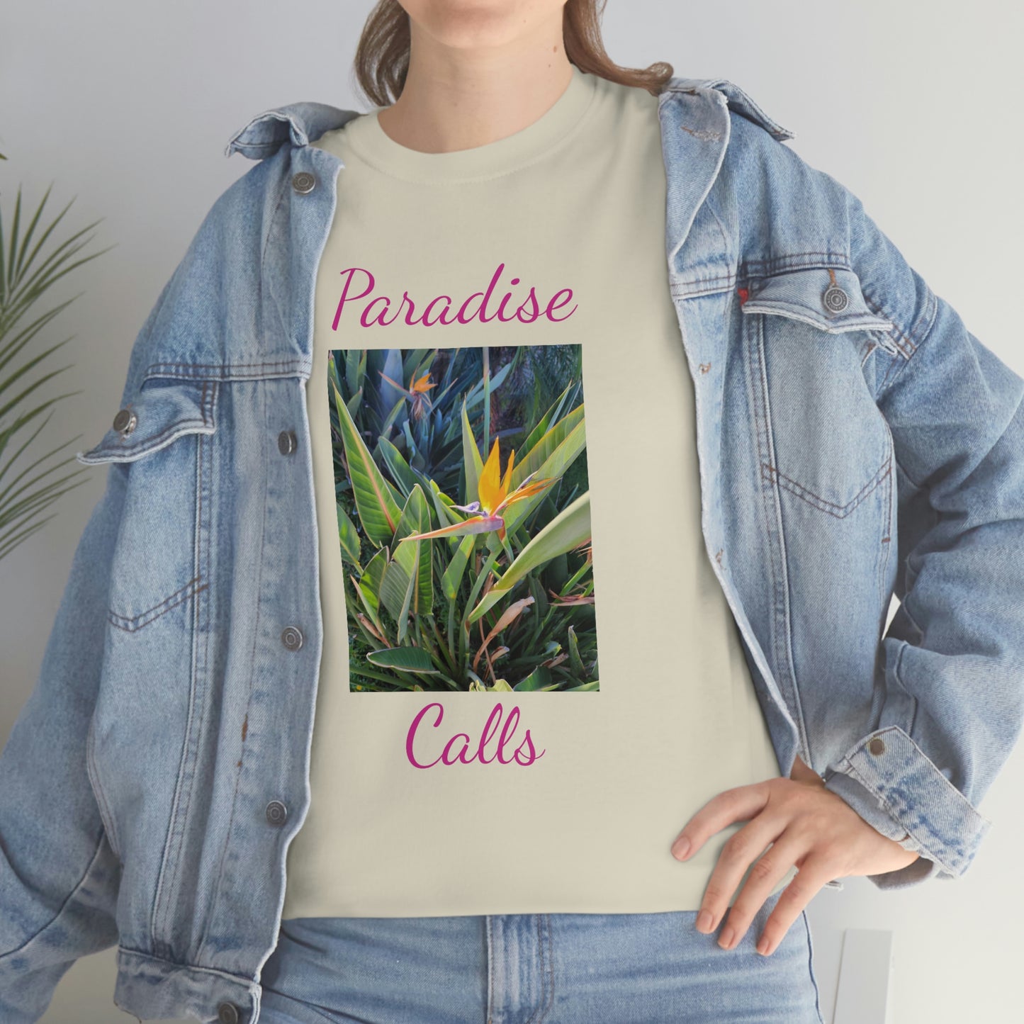 Islander Bird of Paradise Unisex Heavy Cotton Tee