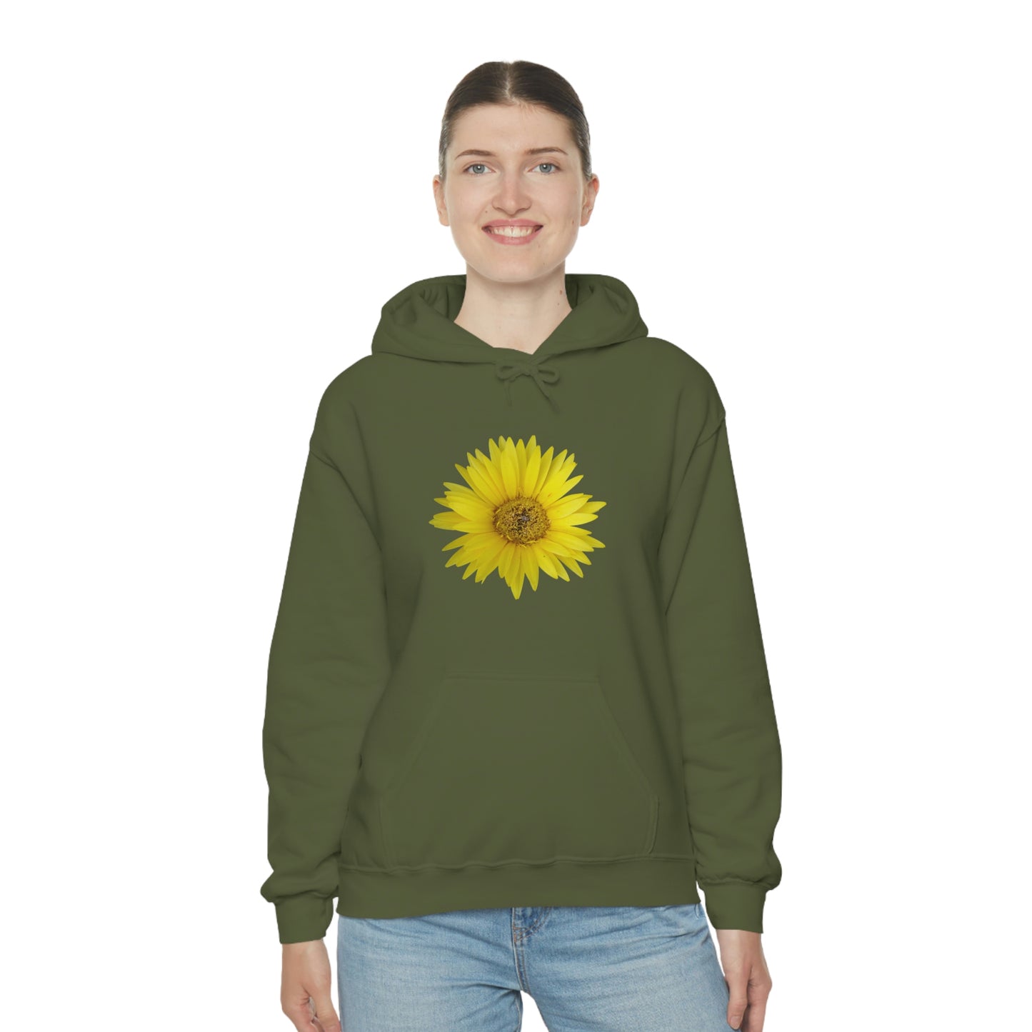 Floral Unisex Heavy Blend™ Hooded Sweatshirt