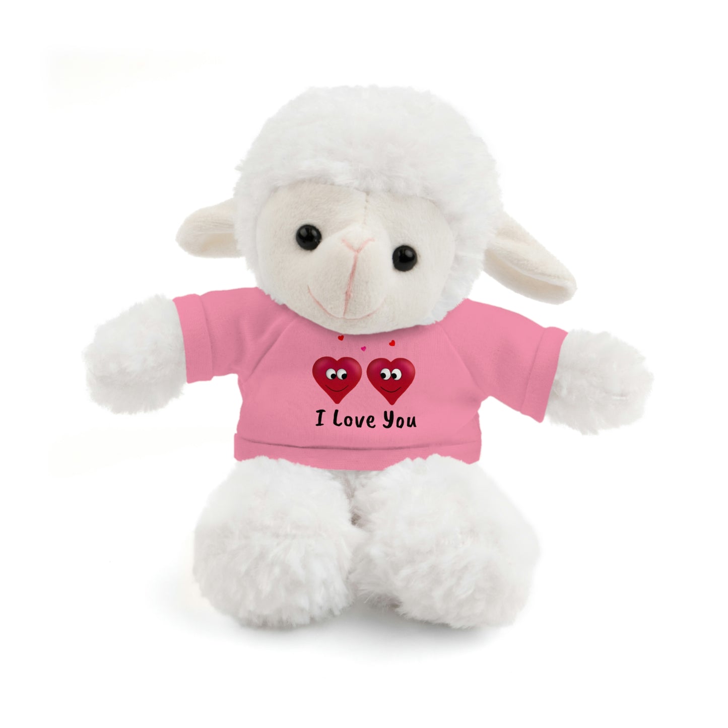 Valentine's "I Love You" Stuffed Animals with Tee