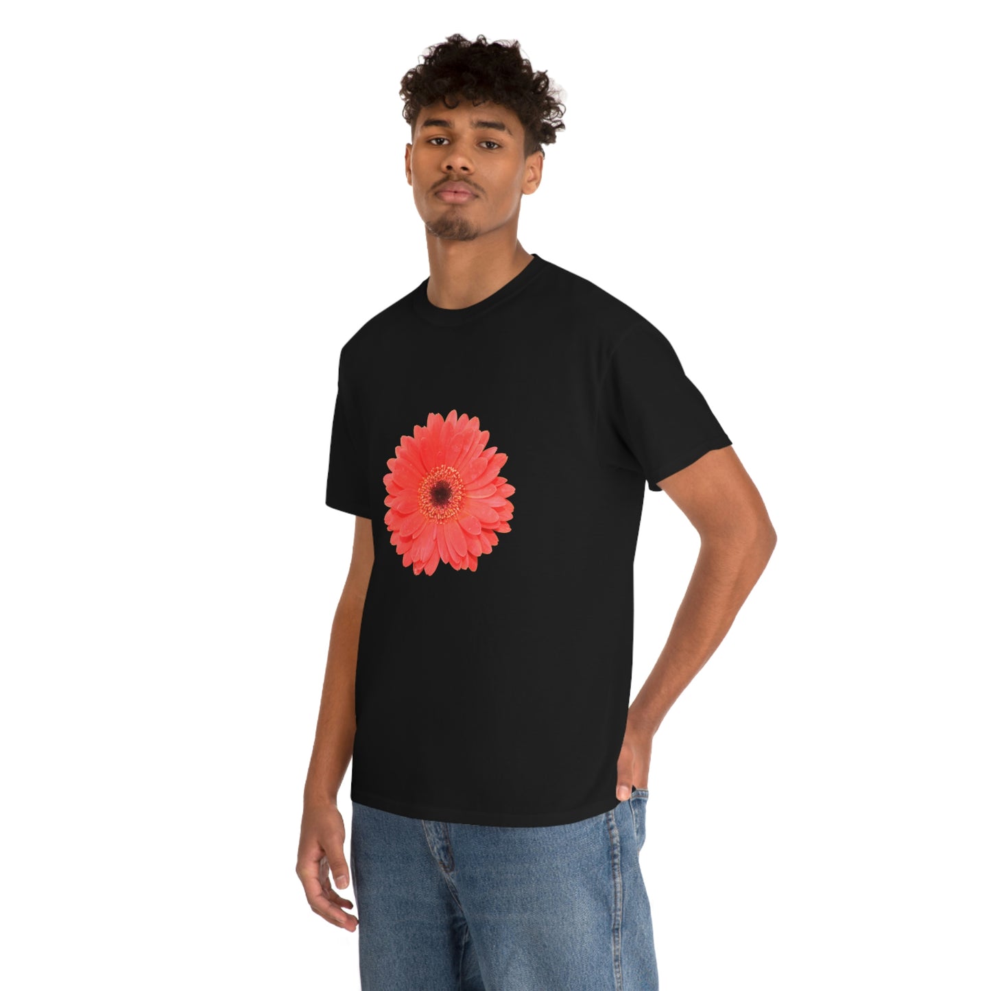 Floral Unisex Heavy Cotton Tee