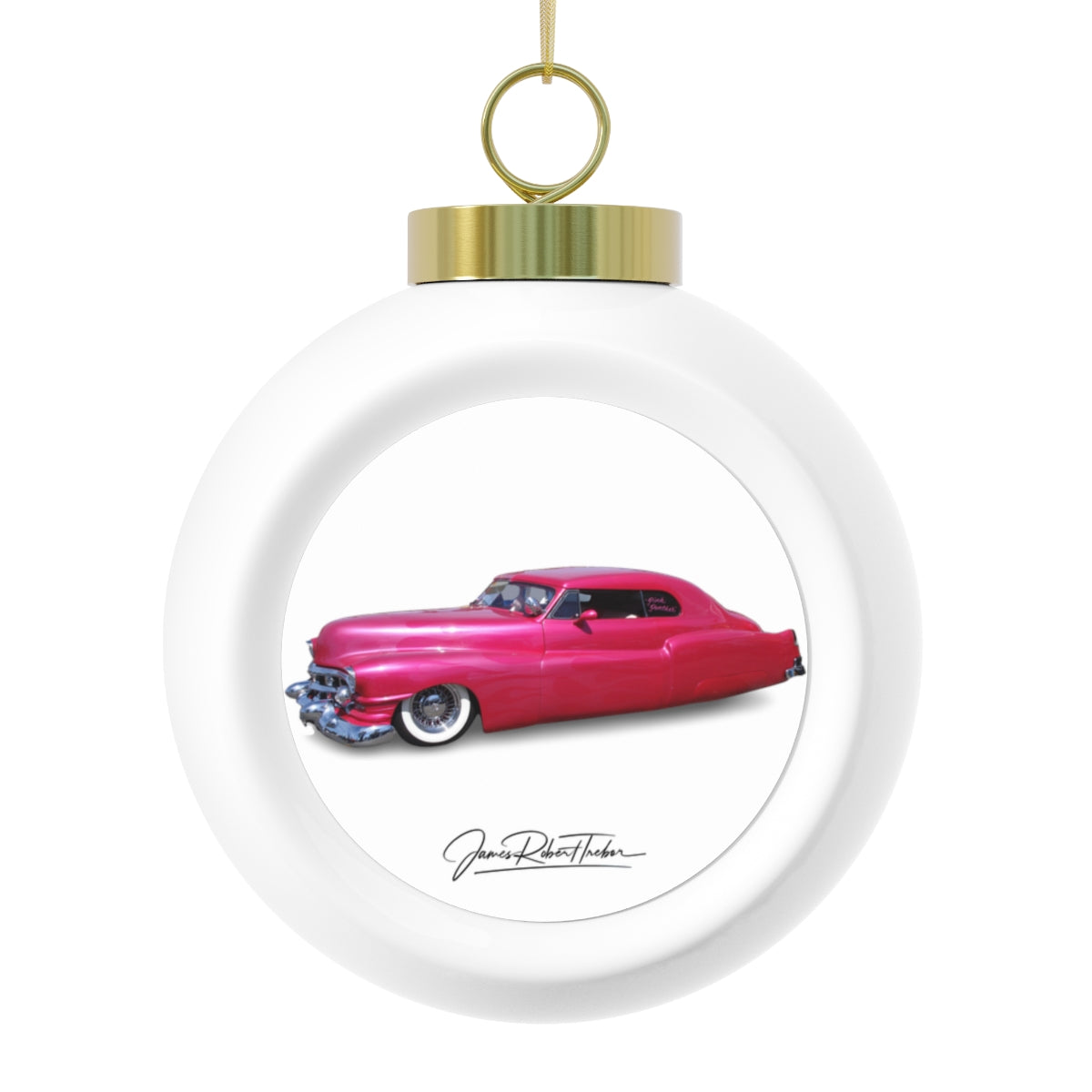 Hotrods Christmas Ball Ornament