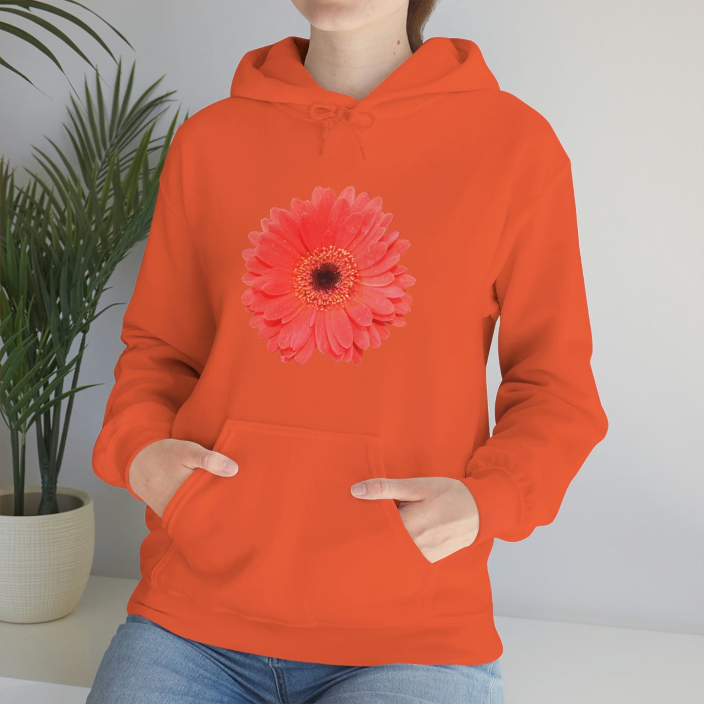 Floral Unisex Heavy Blend™ Hooded Sweatshirt