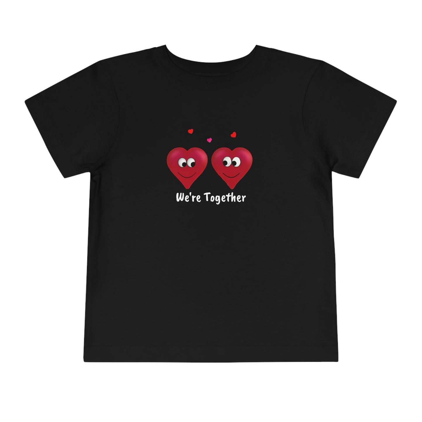 Valentine's "We're Together" Toddler Short Sleeve Tee