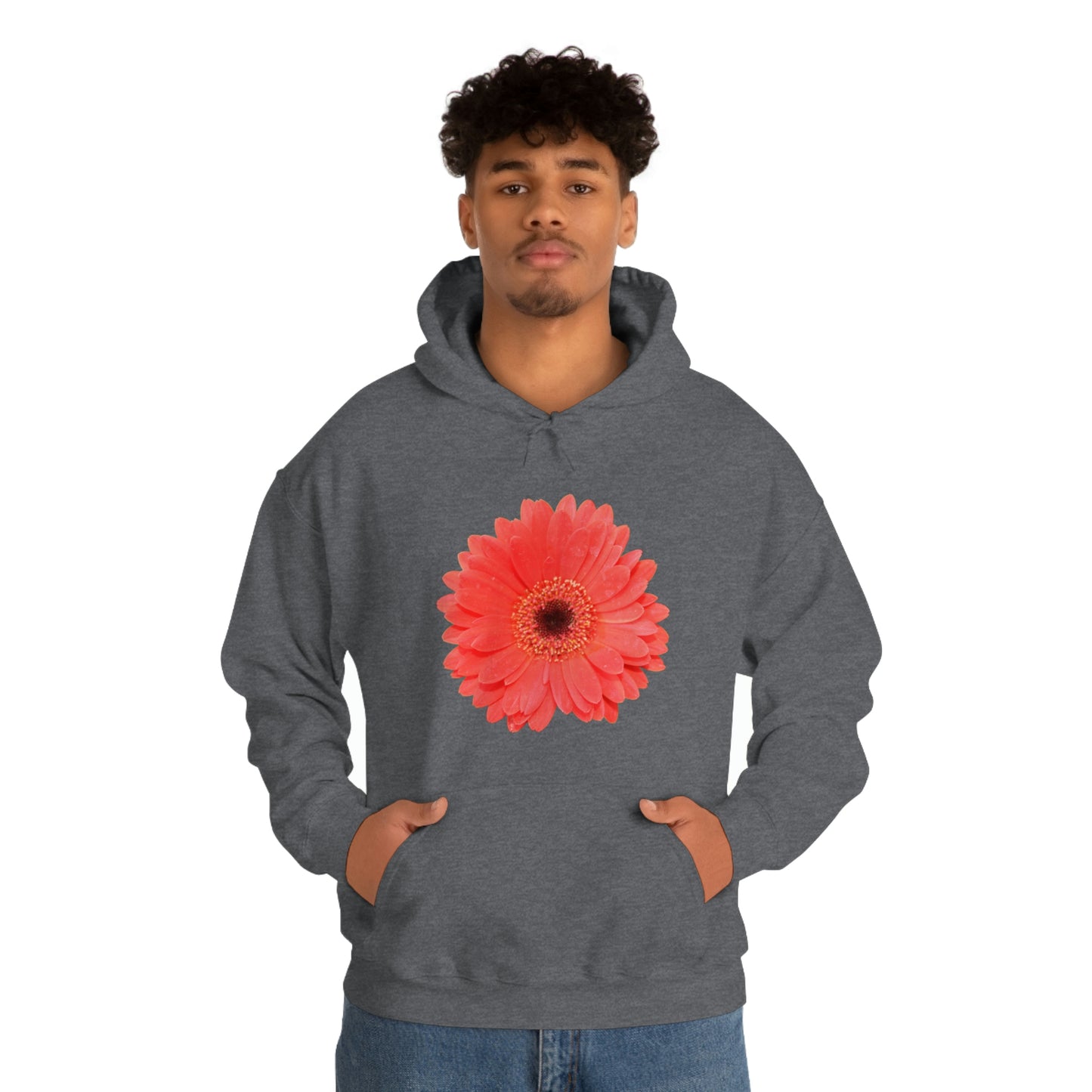 Floral Unisex Heavy Blend™ Hooded Sweatshirt