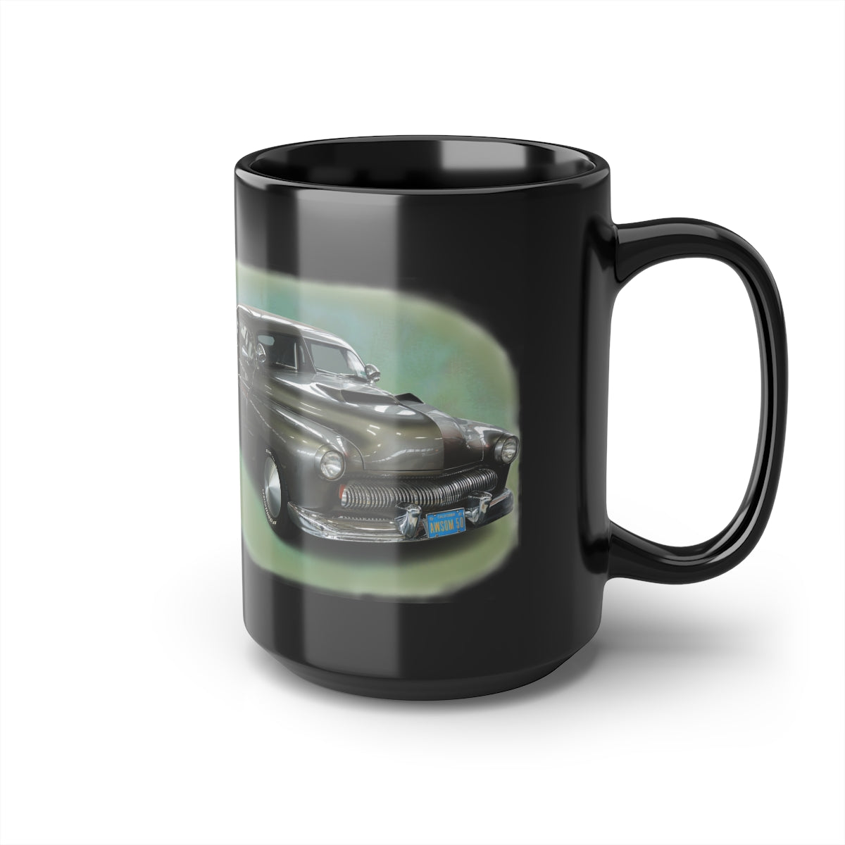 Carl's Black Mug, 15oz