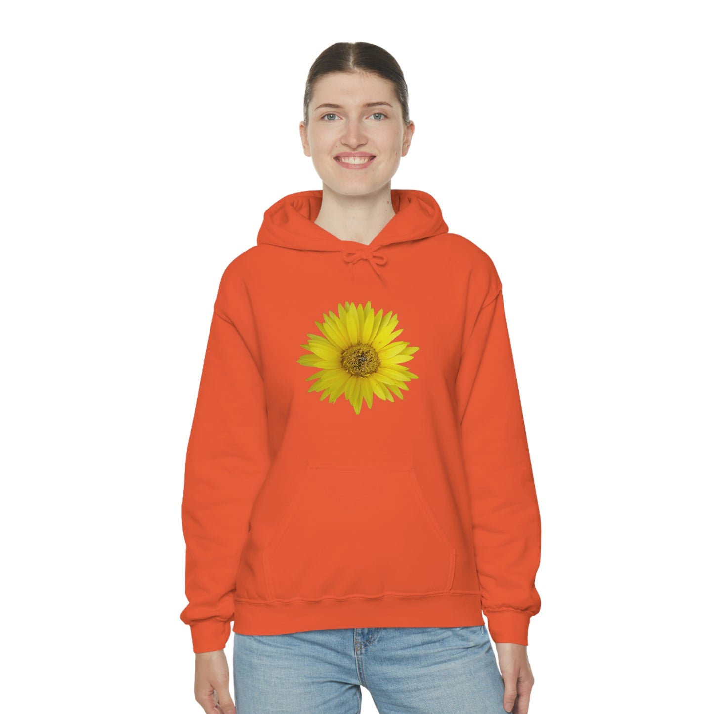 Floral Unisex Heavy Blend™ Hooded Sweatshirt