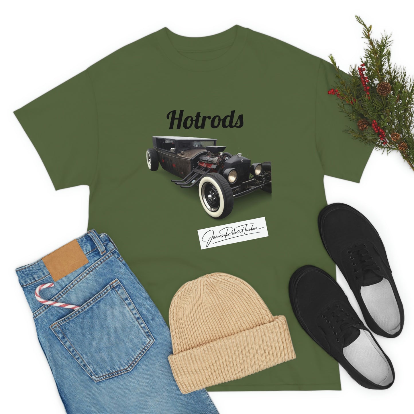 Hotrods Signature "Rat Rod" Unisex Heavy Cotton Tee