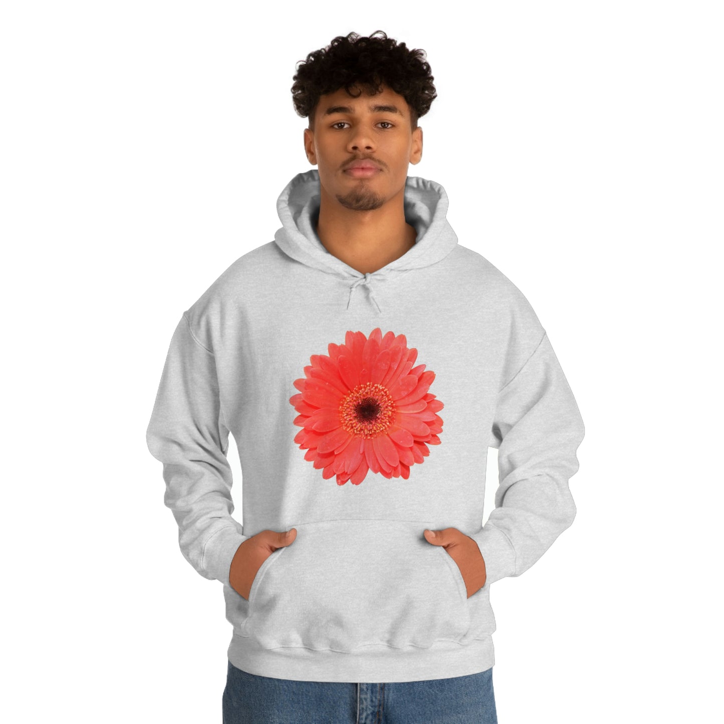 Floral Unisex Heavy Blend™ Hooded Sweatshirt