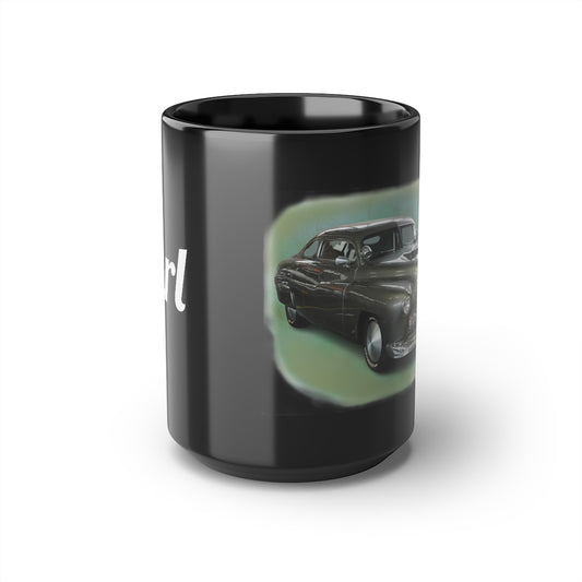 Carl's Black Mug, 15oz