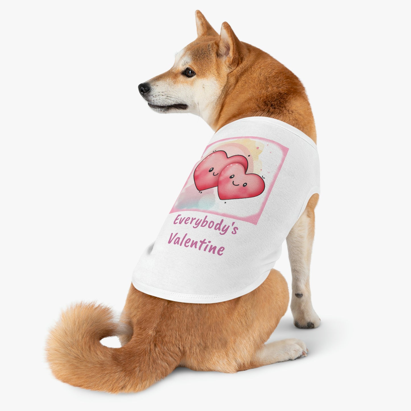 Valentine's Pink Pet Tank Top