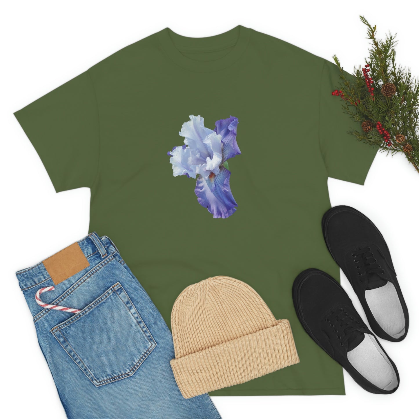 Floral Unisex Heavy Cotton Tee