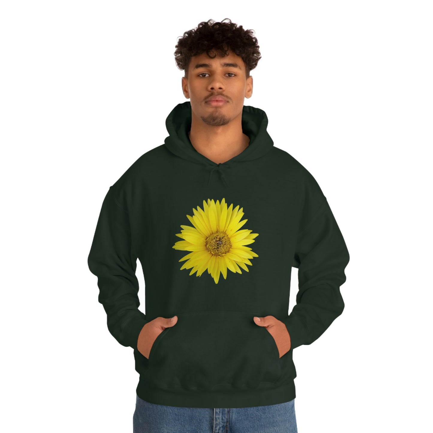 Floral Unisex Heavy Blend™ Hooded Sweatshirt