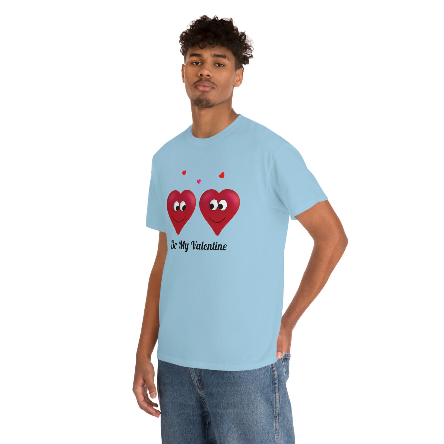 Valentine's "Be My Valentine" Unisex Heavy Cotton Tee