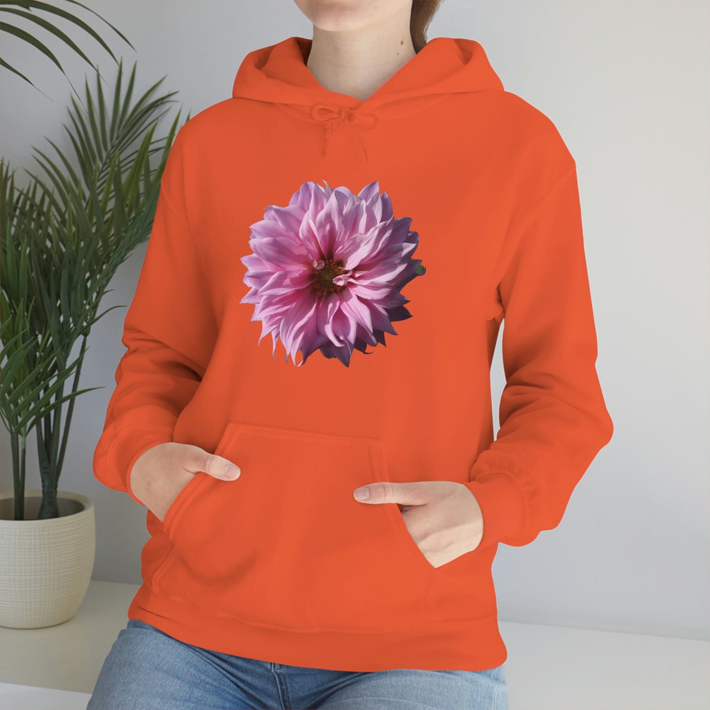 Floral Unisex Heavy Blend™ Hooded Sweatshirt