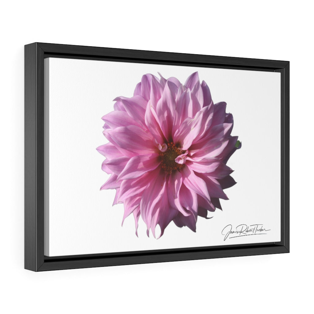 "Perfectly Pink" Gallery Canvas Wrap, Horizontal Frame