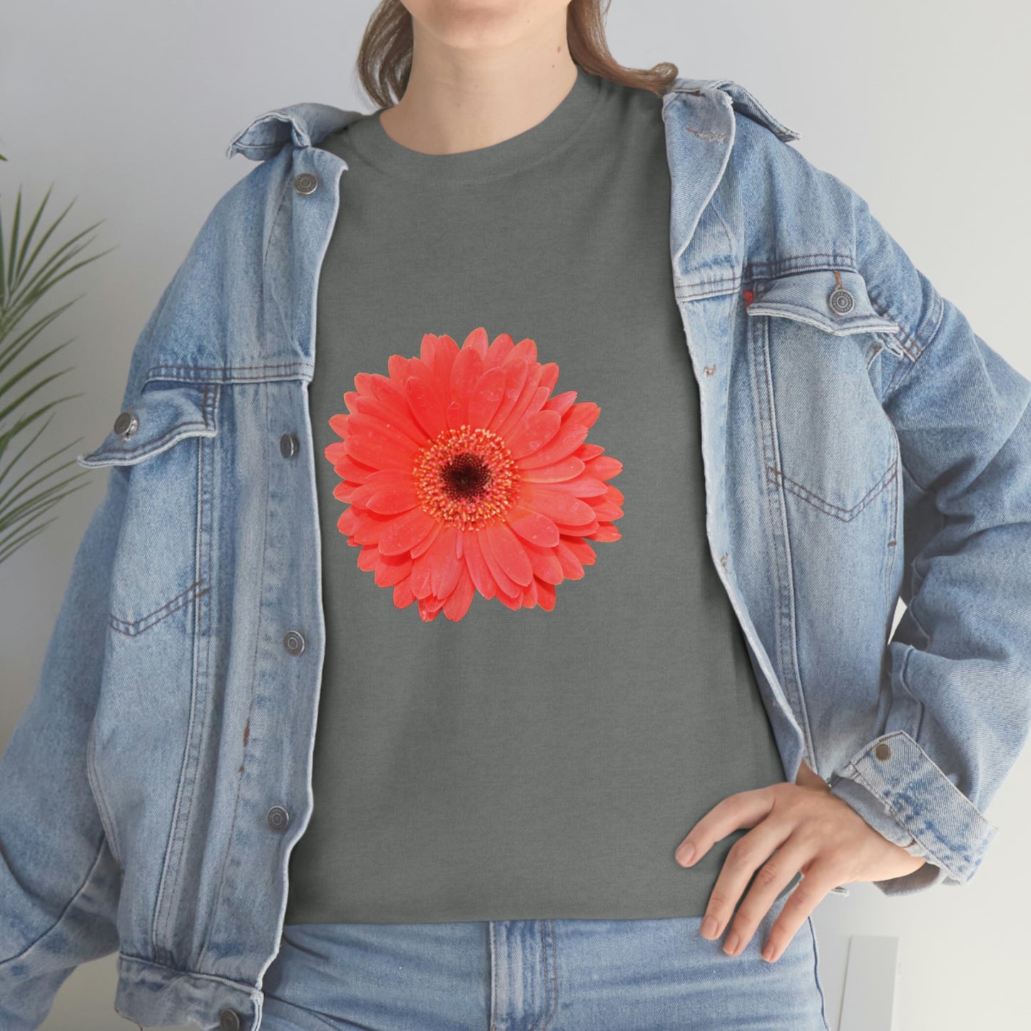 Floral Unisex Heavy Cotton Tee