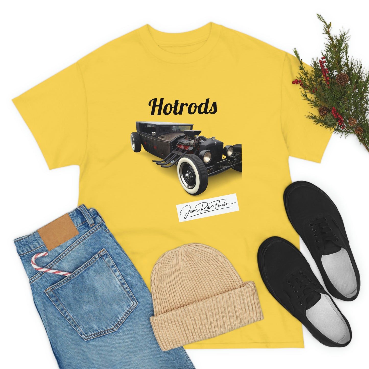 Hotrods Signature "Rat Rod" Unisex Heavy Cotton Tee