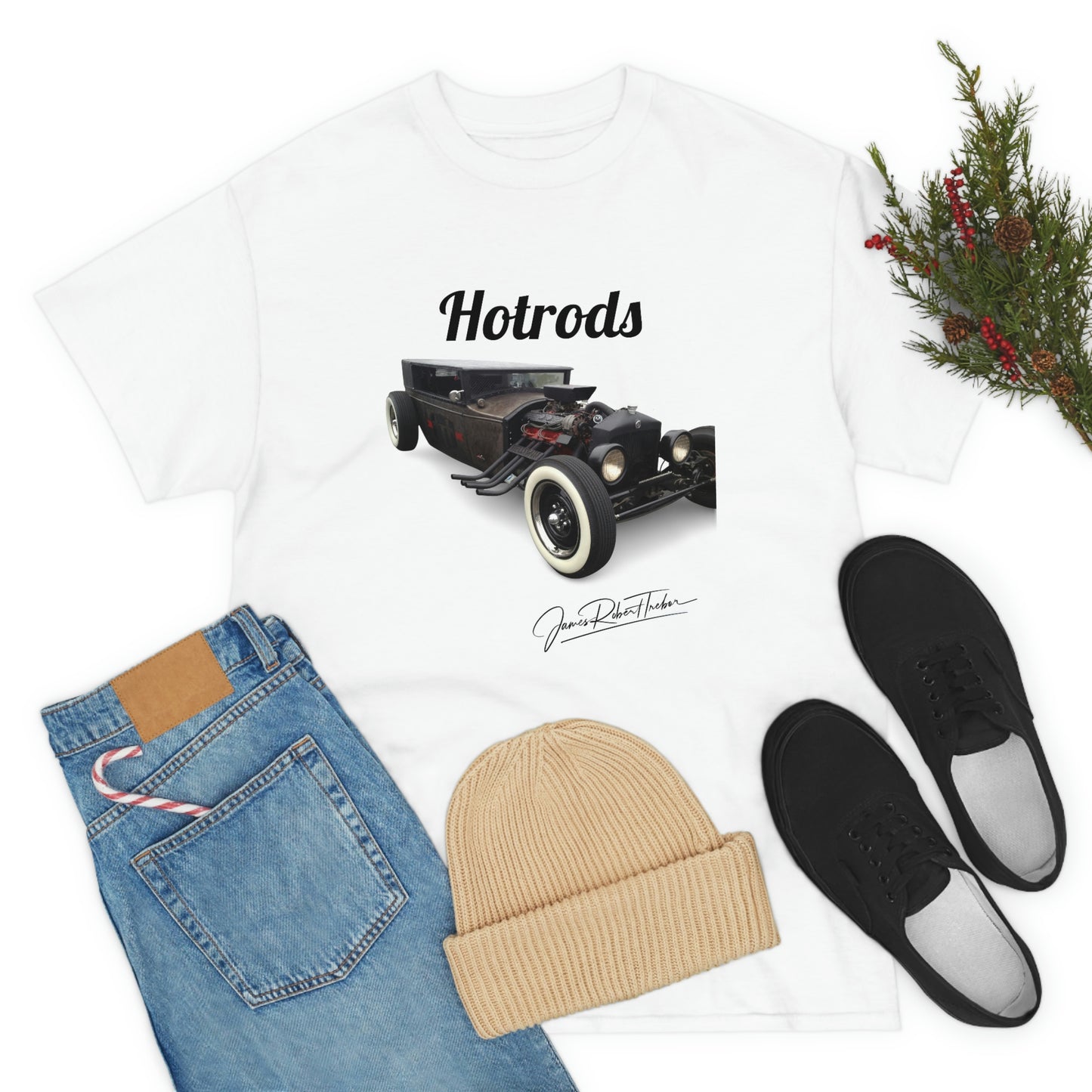 Hotrods Signature "Rat Rod" Unisex Heavy Cotton Tee