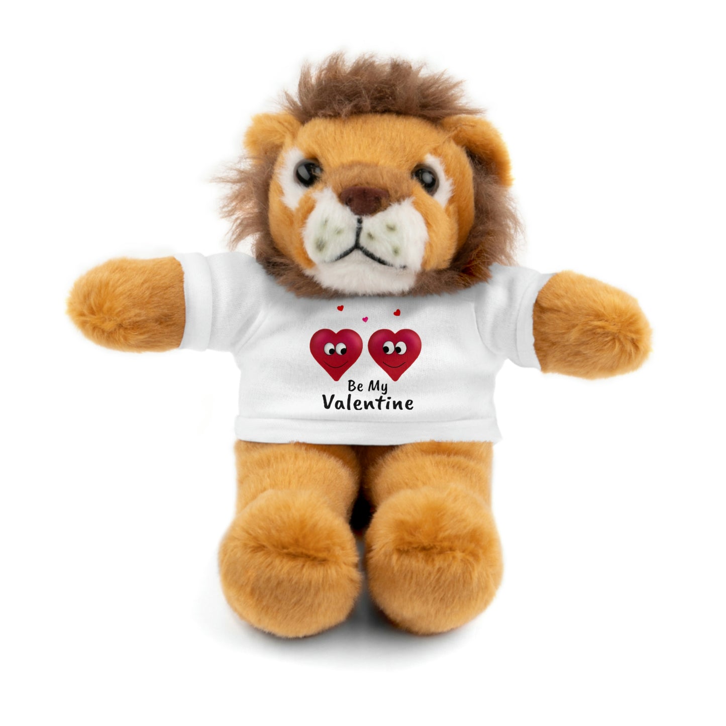 Valentine's "Be My Valentine" Stuffed Animals with Tee