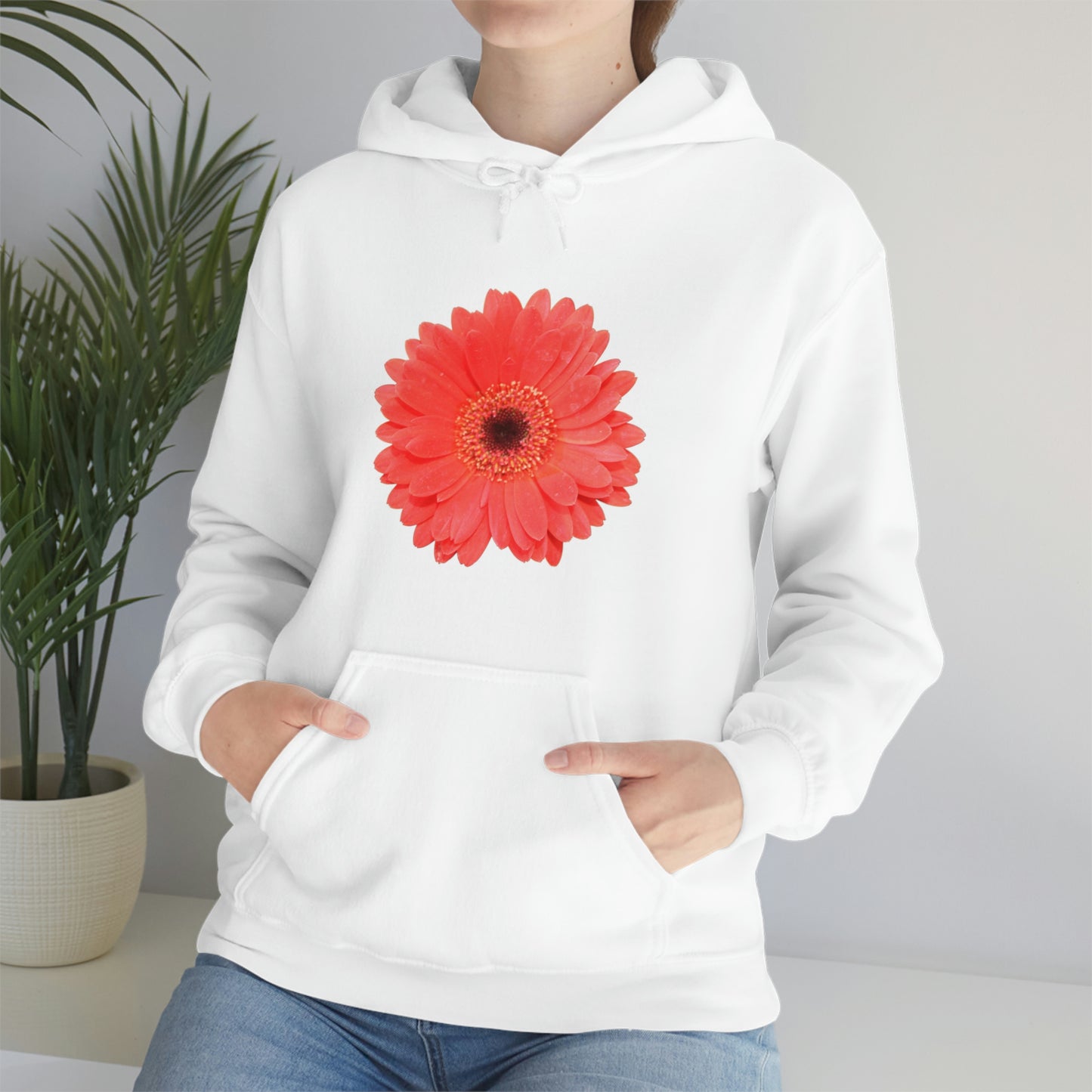 Floral Unisex Heavy Blend™ Hooded Sweatshirt