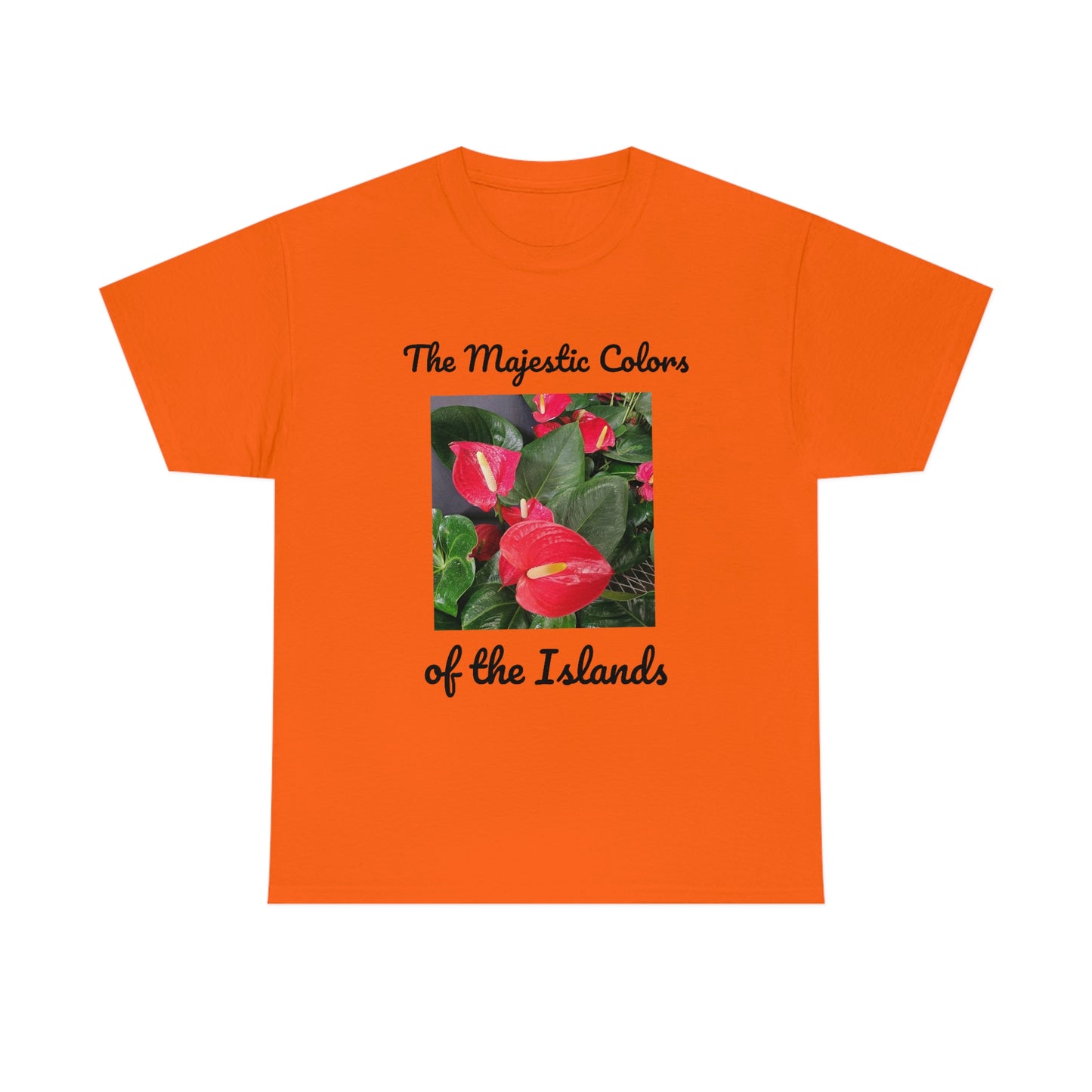 Islander Anthurium Unisex Heavy Cotton Tee