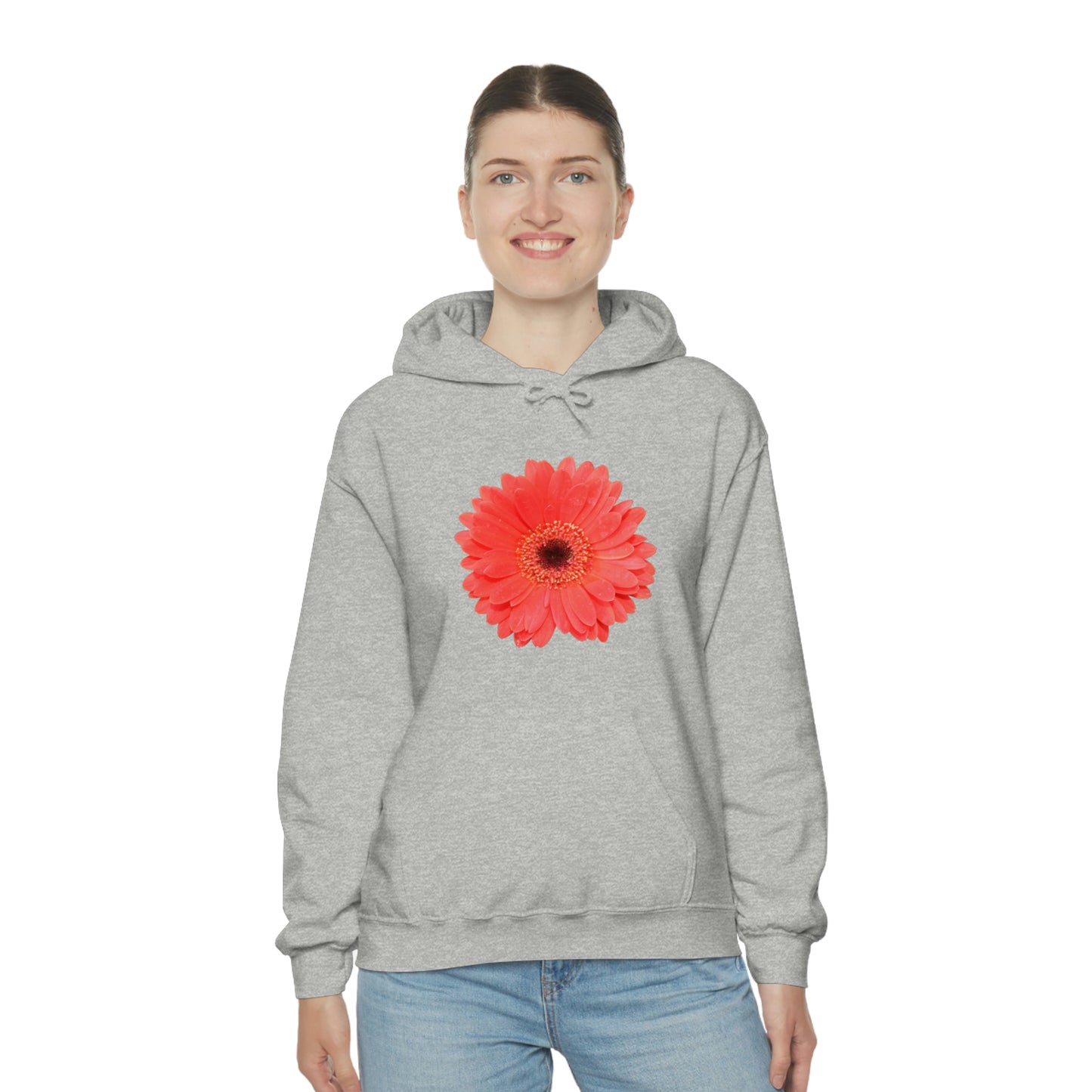 Floral Unisex Heavy Blend™ Hooded Sweatshirt