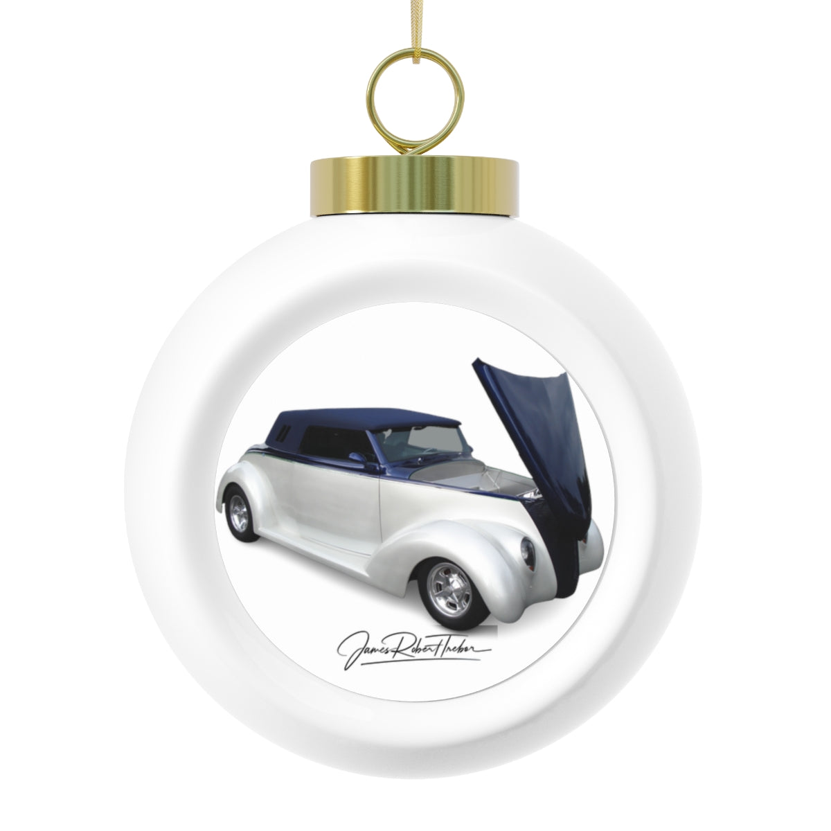 Hotrods Christmas Ball Ornament