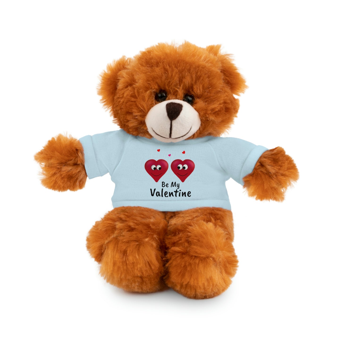 Valentine's "Be My Valentine" Stuffed Animals with Tee