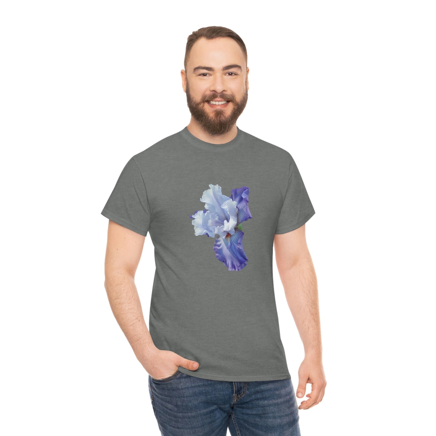 Floral Unisex Heavy Cotton Tee