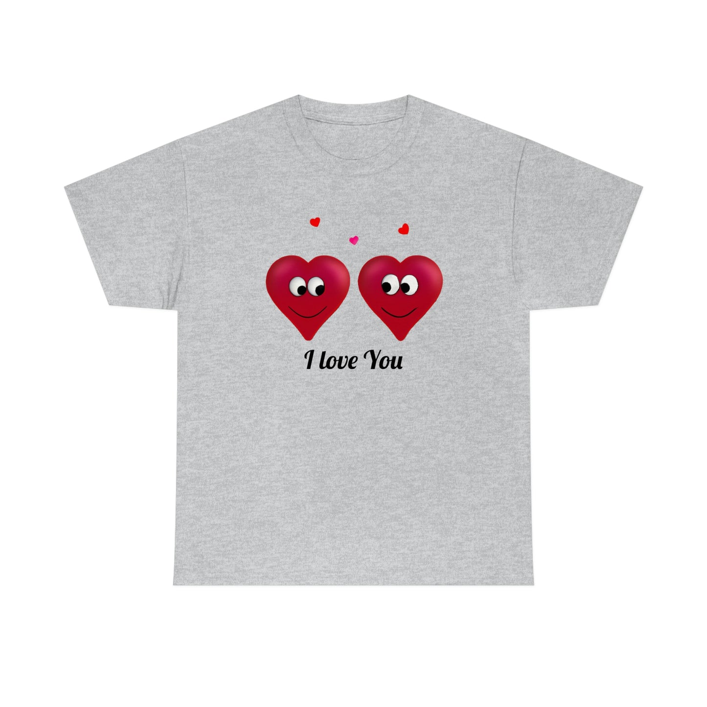 Valentine's "I Love You" Unisex Heavy Cotton Tee