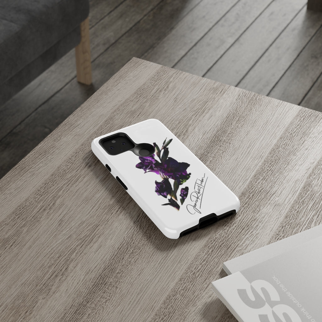 "Indigo Glad" Signature Floral Series Tough Cases