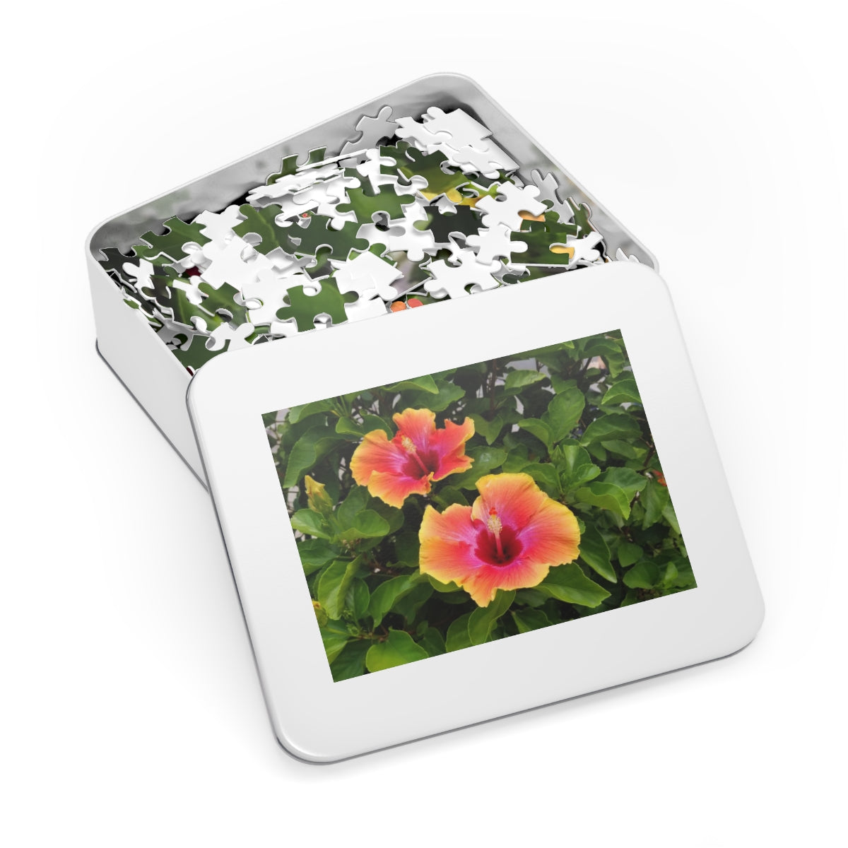 Island Style Hibiscus Jigsaw Puzzle (252, 500-Piece)