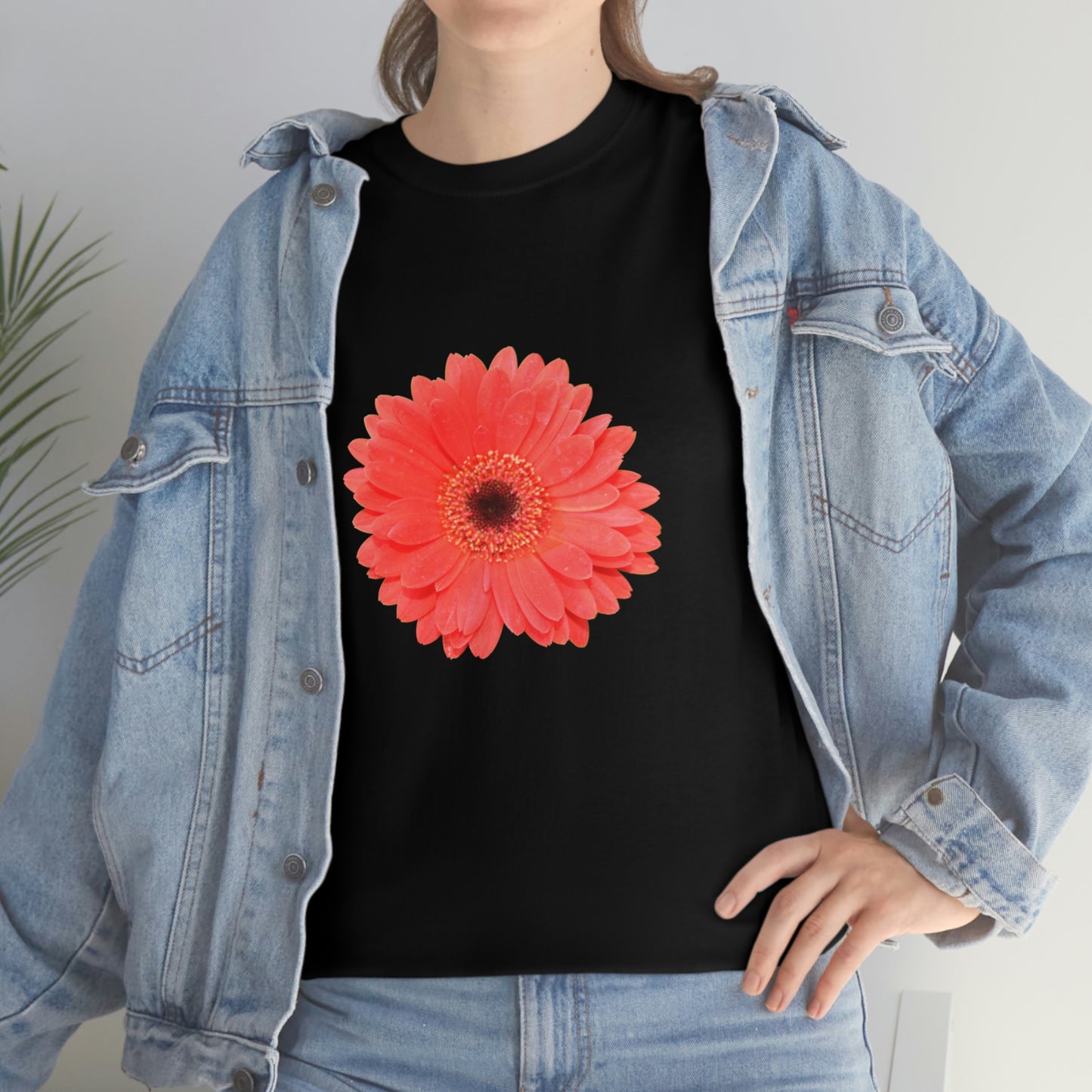 Floral Unisex Heavy Cotton Tee