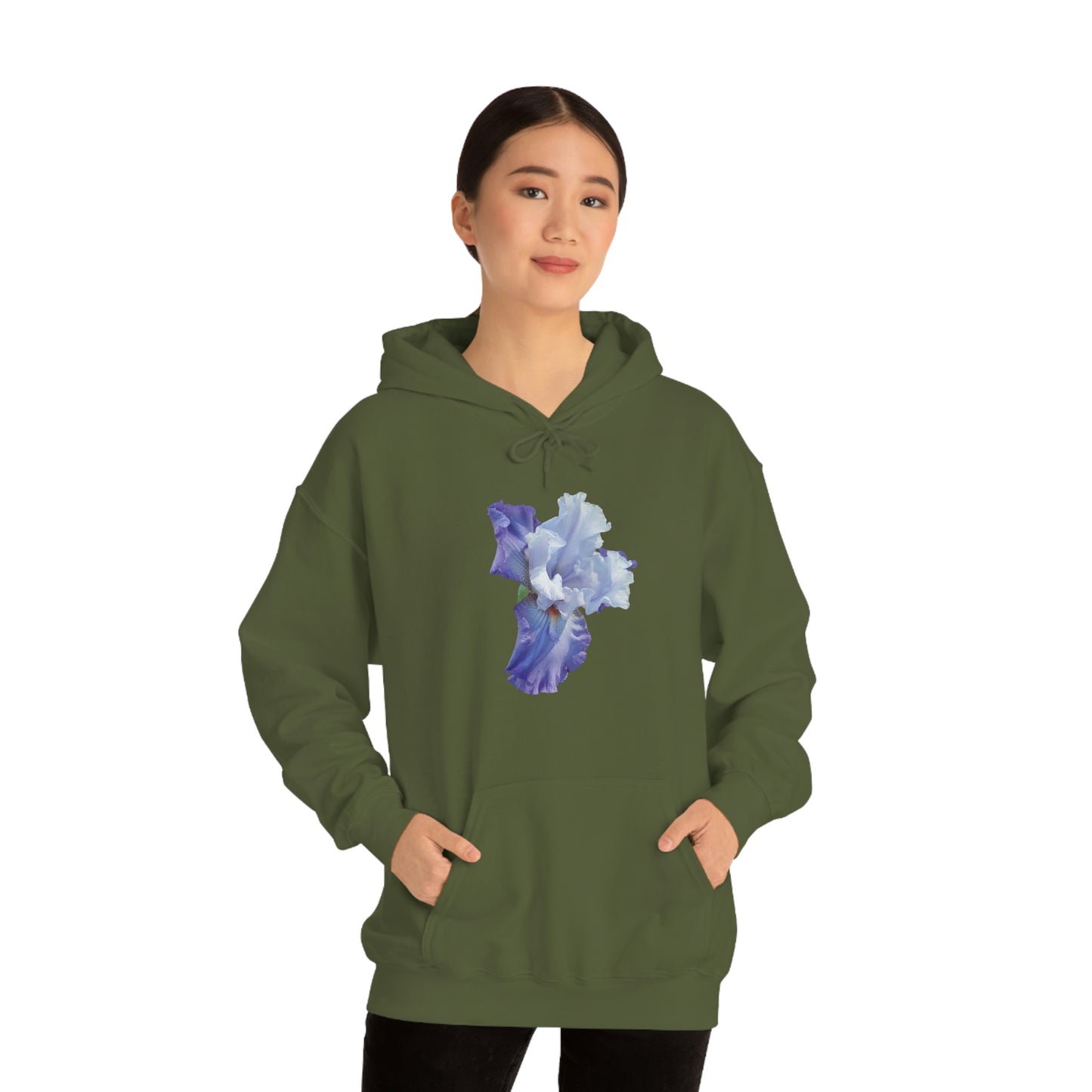 Floral Unisex Heavy Blend™ Hooded Sweatshirt