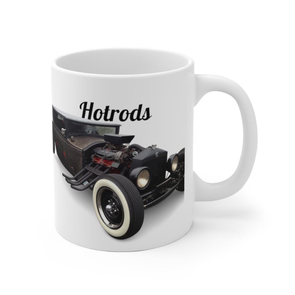 Hotrods Signature Series Ceramic Mug, 11oz and 15oz