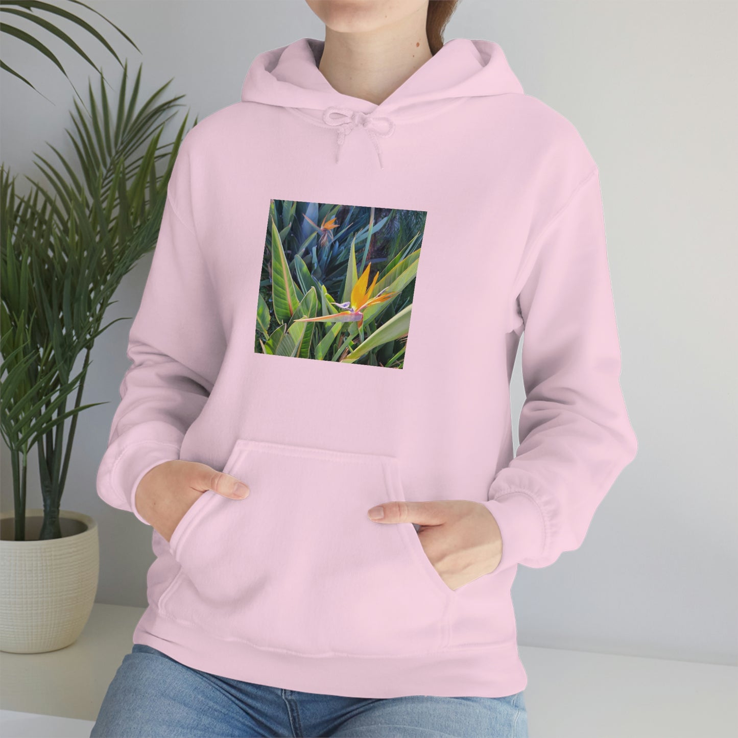 Island Style Bird of Paradise Unisex Heavy Blend™ Hooded Sweatshirt