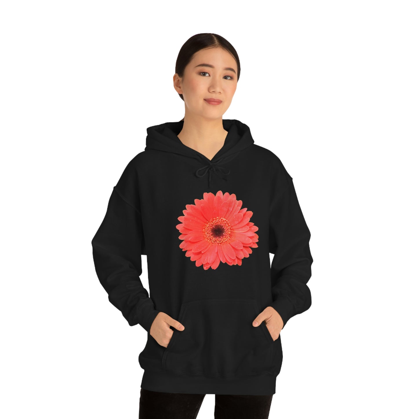 Floral Unisex Heavy Blend™ Hooded Sweatshirt