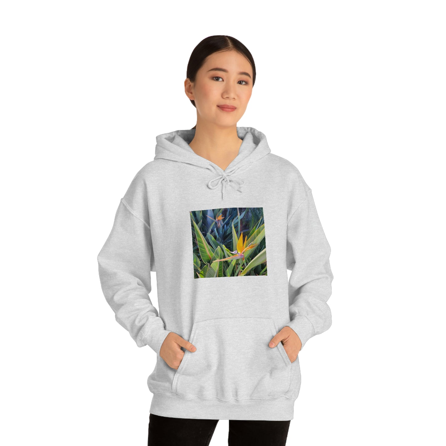 Island Style Bird of Paradise Unisex Heavy Blend™ Hooded Sweatshirt