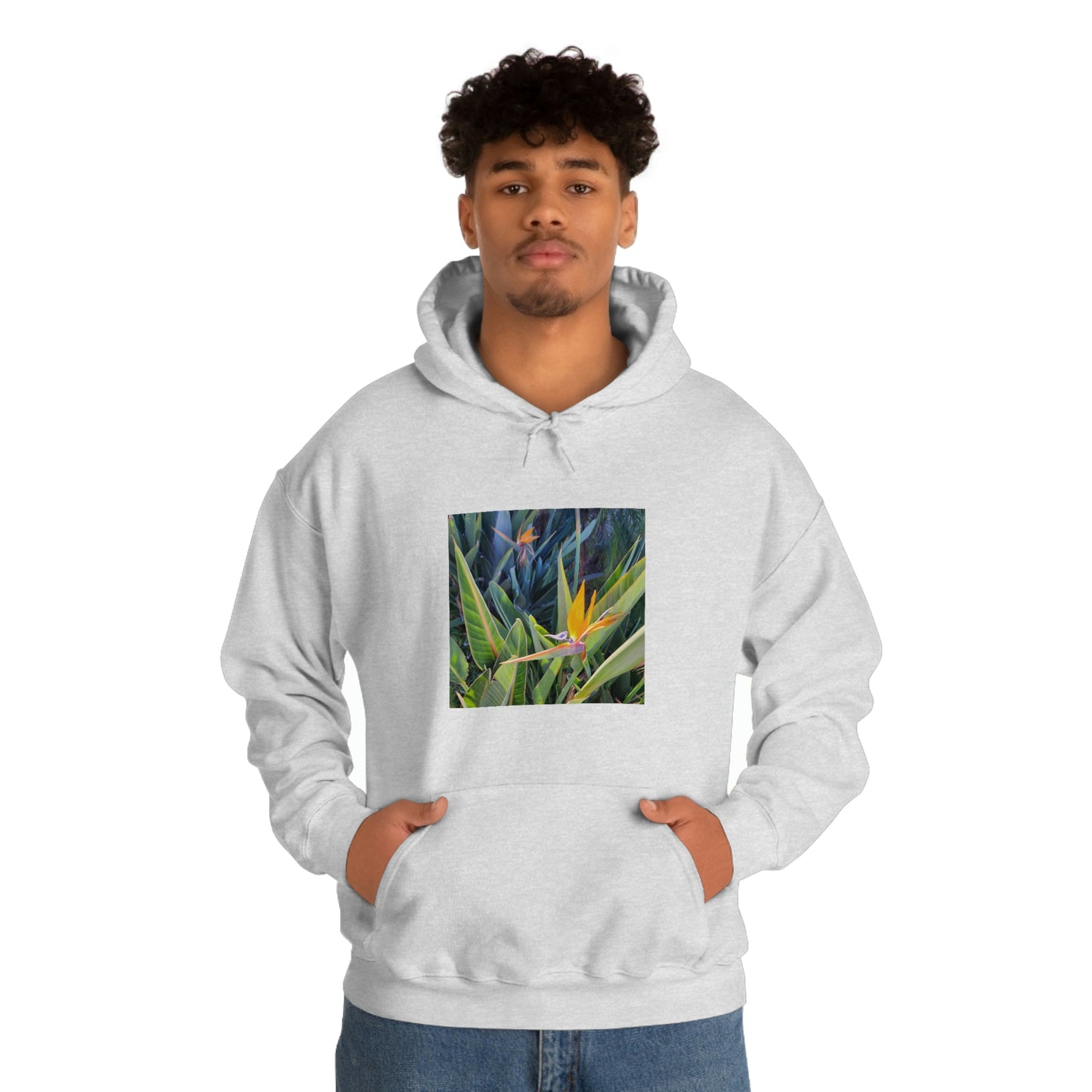 Island Style Bird of Paradise Unisex Heavy Blend™ Hooded Sweatshirt