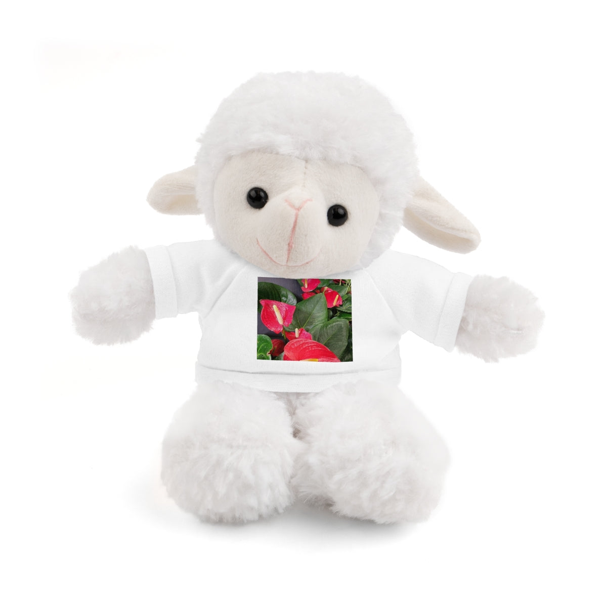 Island Style Anthurium  Stuffed Animals with Tee