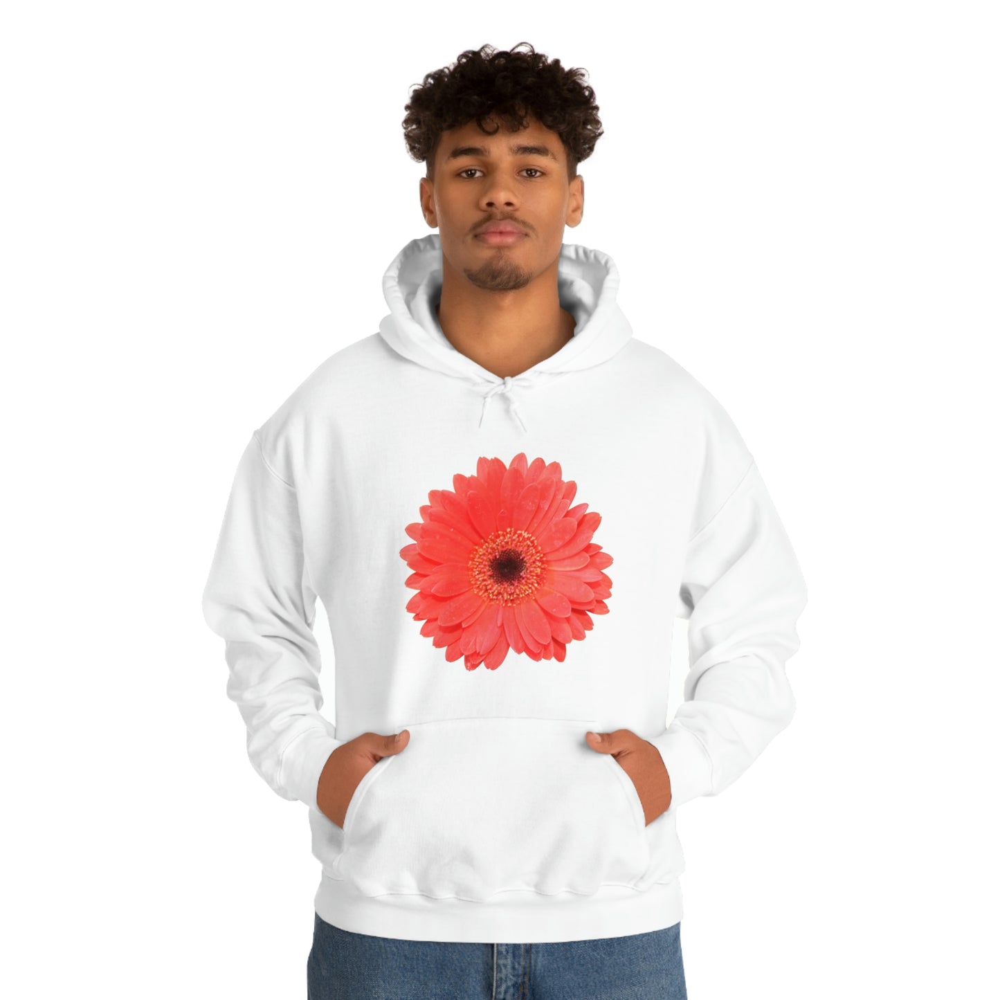 Floral Unisex Heavy Blend™ Hooded Sweatshirt