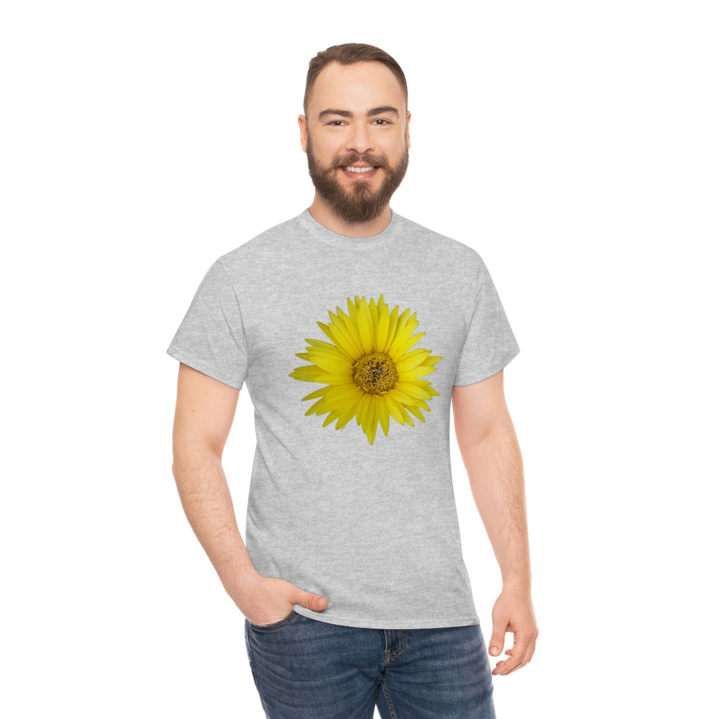 Floral Unisex Heavy Cotton Tee