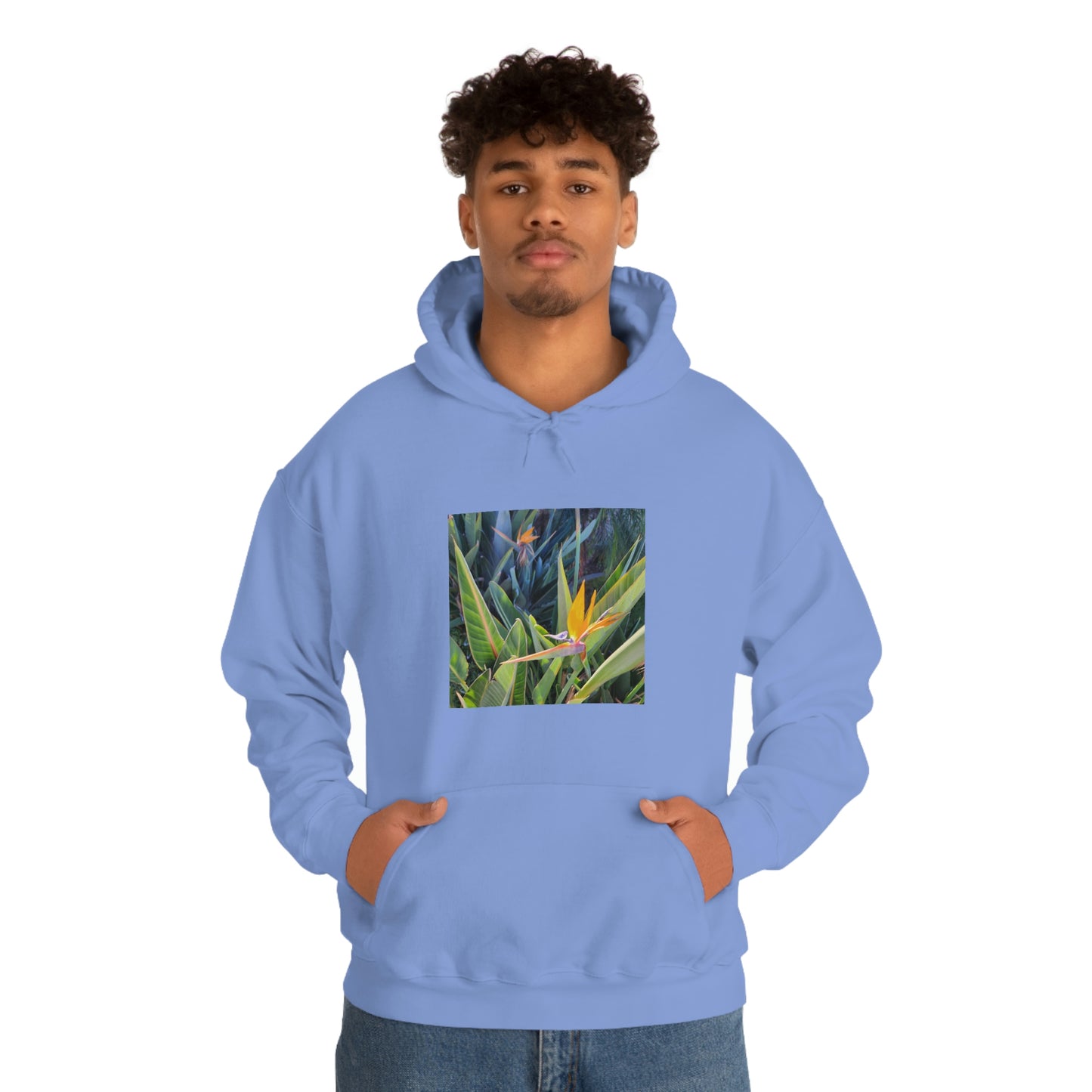 Island Style Bird of Paradise Unisex Heavy Blend™ Hooded Sweatshirt