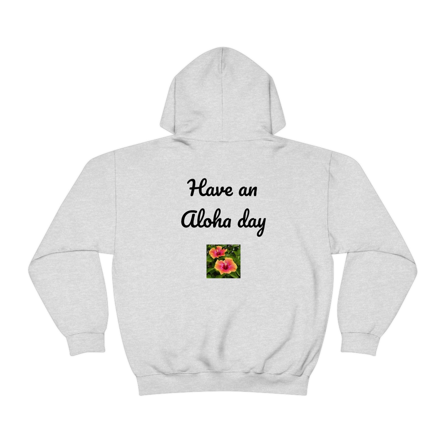 Islander Hibiscus Unisex Heavy Blend™ Hooded Sweatshirt