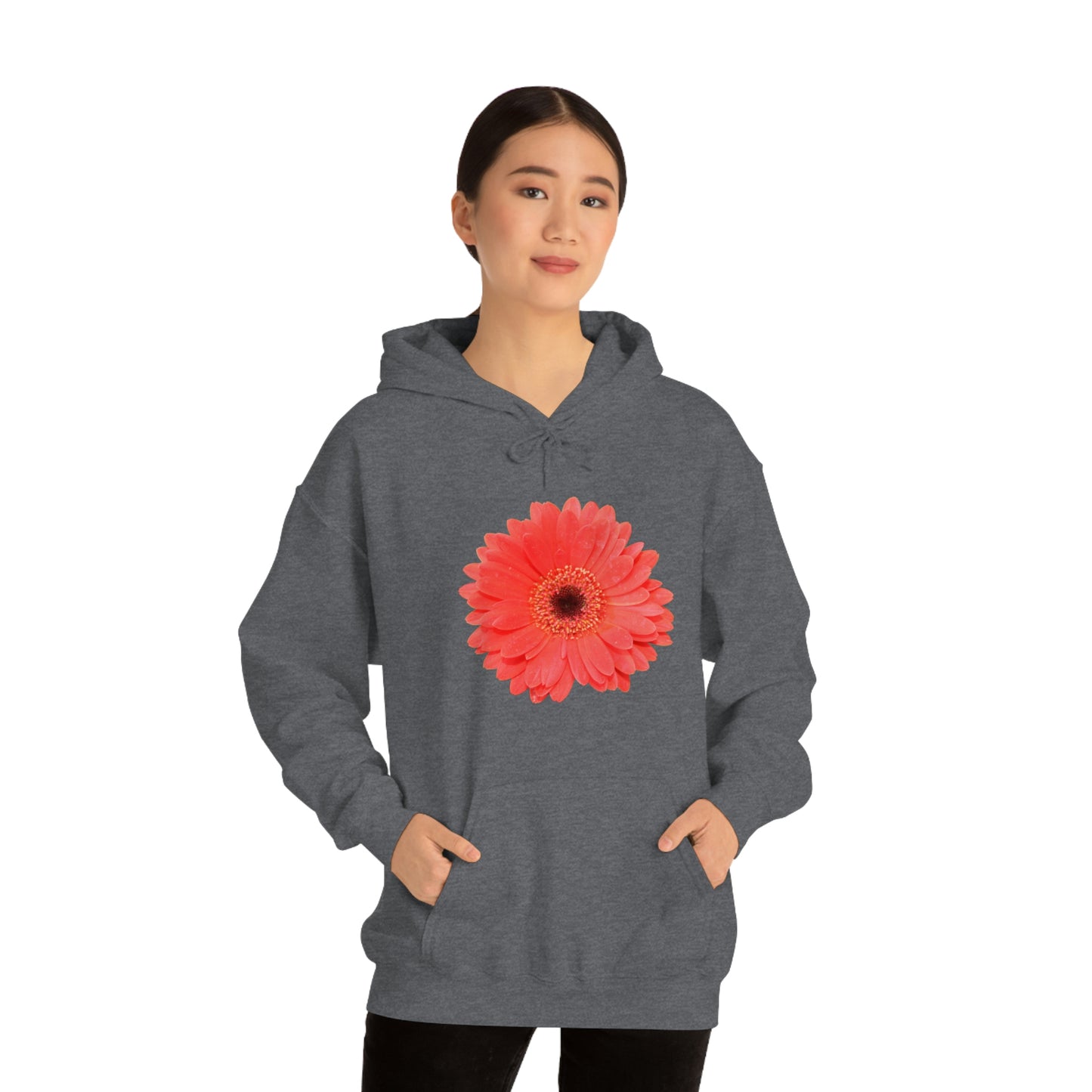 Floral Unisex Heavy Blend™ Hooded Sweatshirt