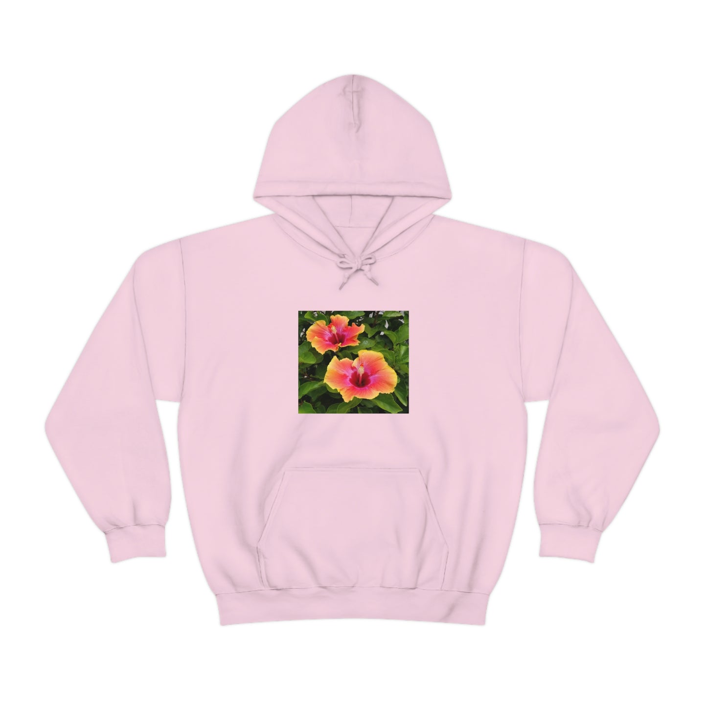 Islander Hibiscus Unisex Heavy Blend™ Hooded Sweatshirt