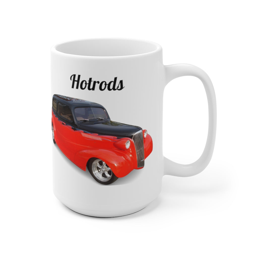 Hotrods Signature Series Ceramic Mug, 11oz and 15oz