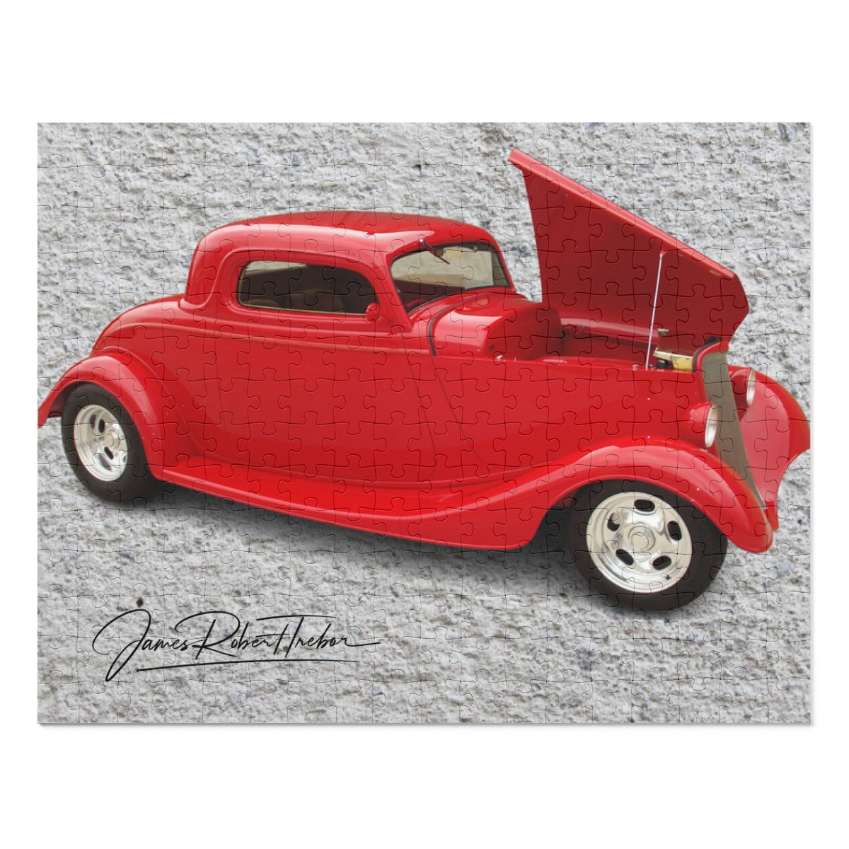 Hotrods 3 Window Coupe Jigsaw Puzzle (252, 500-Piece)