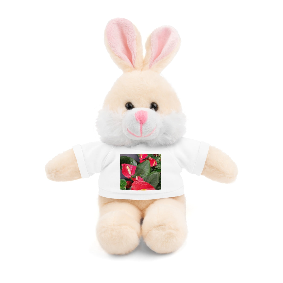 Island Style Anthurium  Stuffed Animals with Tee